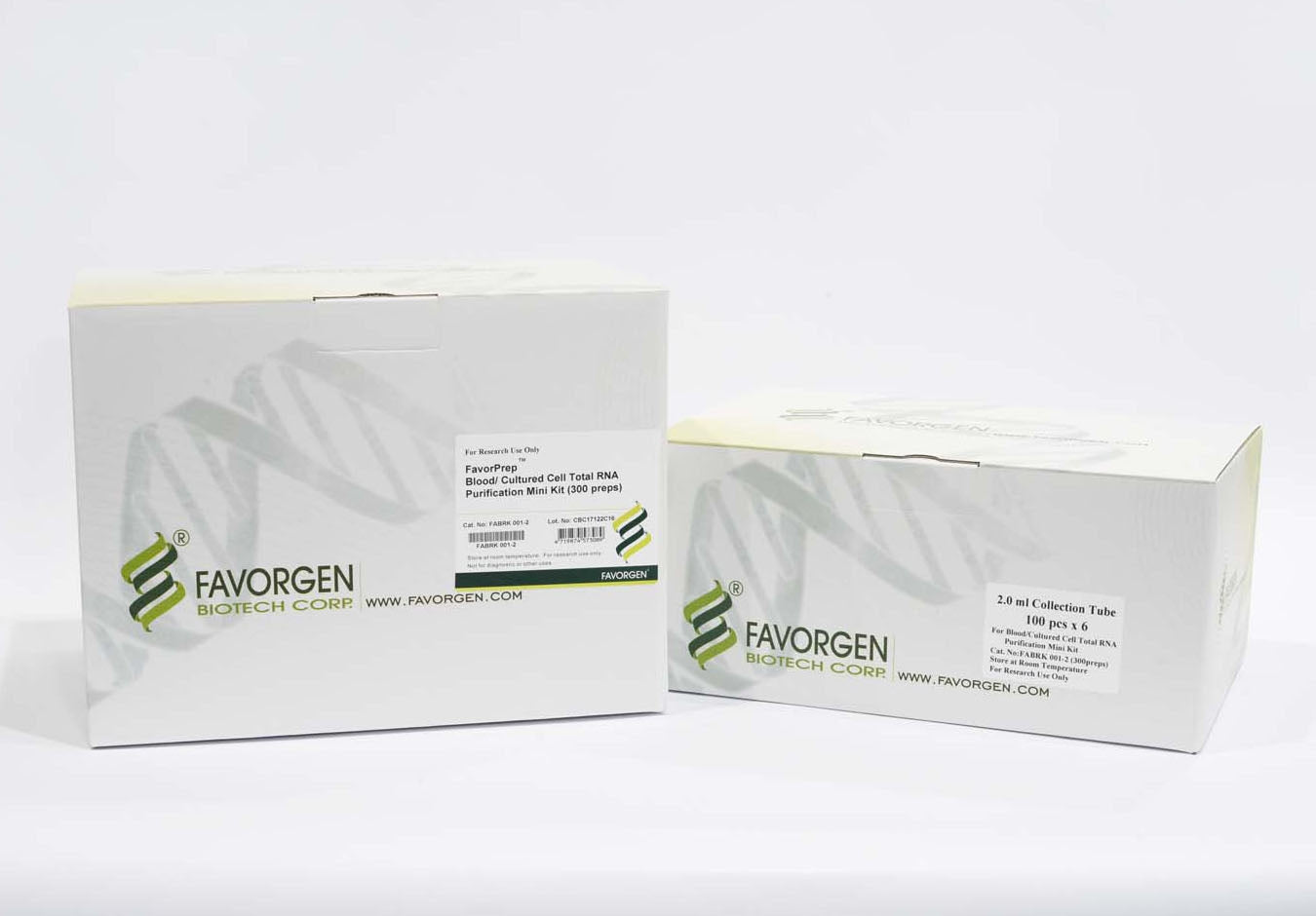 FavorPrep™ Blood/Cultured Cell Total RNA Mini Kit (50 Prep)