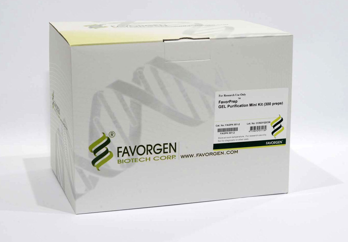 FavorPrep™ GEL Purification Mini Kit (50 Prep)