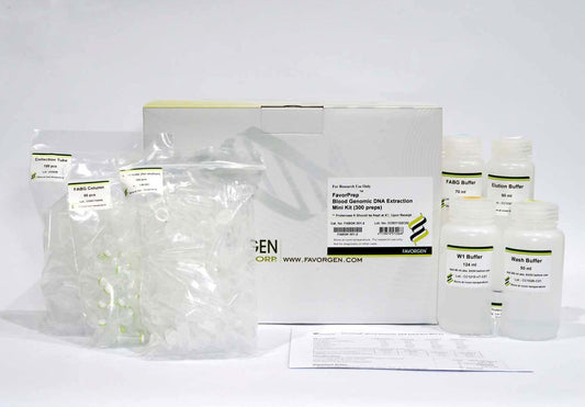 FavorPrep™ Blood Genomic DNA Extraction Mini Kit (50 Prep)