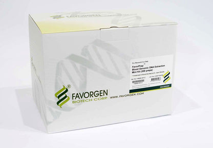 FavorPrep™ Blood Genomic DNA Extraction Mini Kit (50 Prep)