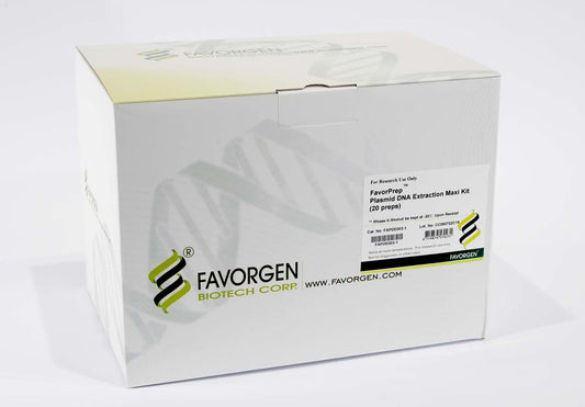 FavorPrep™ Plasmid DNA Extraction Maxi Kit (20 prep), Ion Exchange