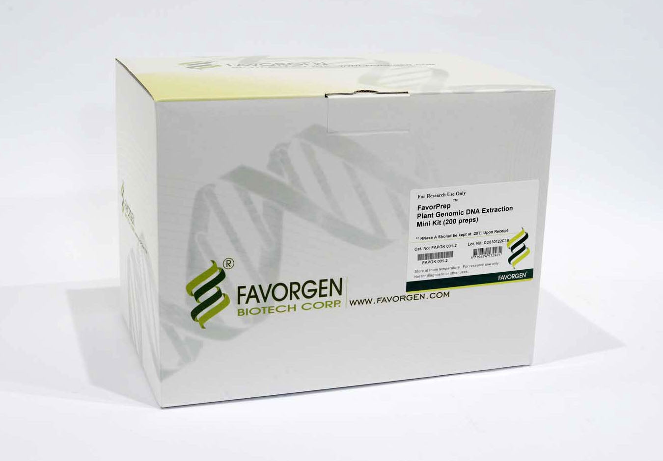 FavorPrep™ Plant Genomic DNA Extraction Mini Kit (50 Prep)