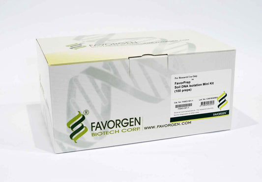 FavorPrep™ Soil DNA Isolation Mini Kit (50 Prep)