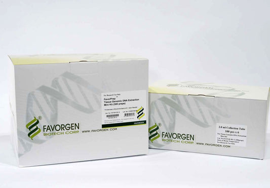 FavorPrep™ Tissue Genomic DNA Extraction Mini Kit (50 Prep), with Proteinase K Powder
